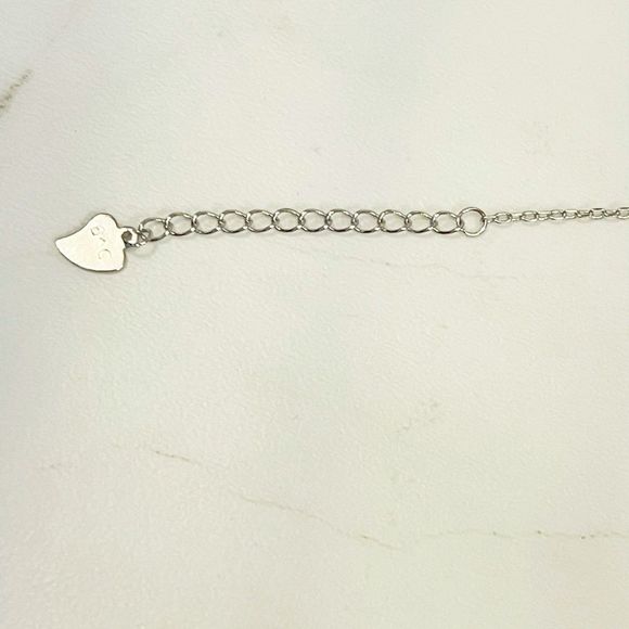 Sterling Silver Loving Hearts Anklet - Picture 5 of 8